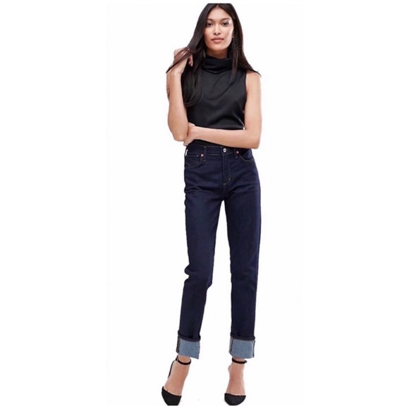 agolde bella high rise slim